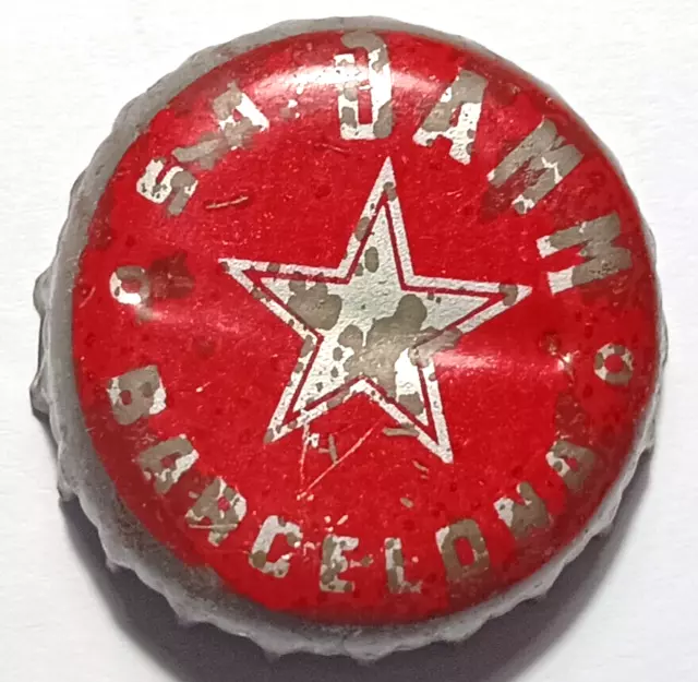 Antigua Chapa Cerveza "España" Crown Cap Kronkorken Corona Tappi Capsule Kapsel