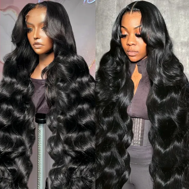 Body Wave Hd 13x6 Lace Front Human Hair Wigs Brazilian Pre Plucked Lace Wig