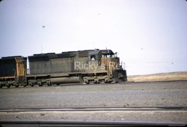 Original Slide BN/NP #6402 EMD SD45 Burlington Northern/Pacific Pasco WA 1971