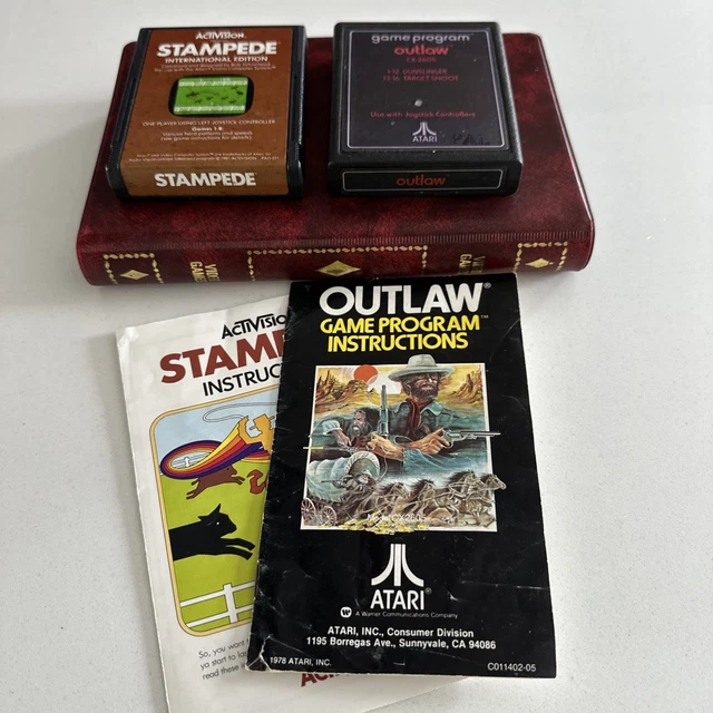 Jeu Vidéo Stampede Pour Atari 2600/VCS - Bon état