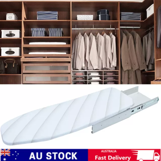 Retractable Pull Out Ironing Board Built in Cabinet Fold Down Ironing Board