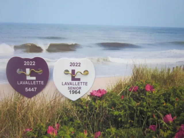 2022  Lavallette  New  Jersey  Seasonal  Beach   Badge/Tag   Free  Senior  Tag