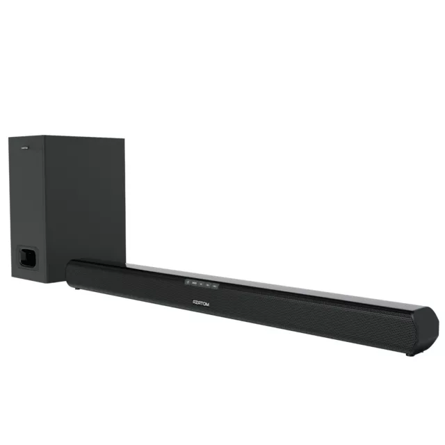 Azatom Soundbar & Subwoofer 2.1 120 W HDMI Bluetooth 4K UHD TV Lautsprecher Premier