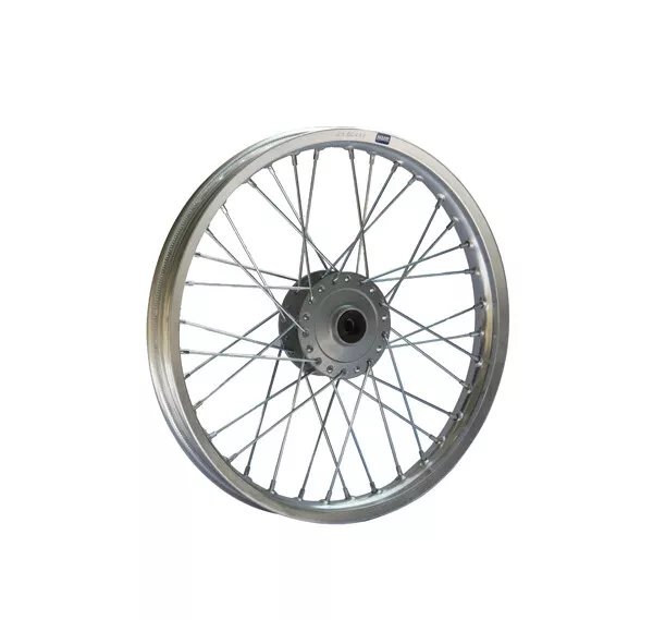 HMParts Cerchio Alluminio Anodizzato 17 Pollici Ant. Argento Pit Bike Dirt Moto