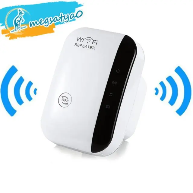 300Mbps Wifi Extender Repeater Range Booster AP Router Wireless-N 802.11 NEW