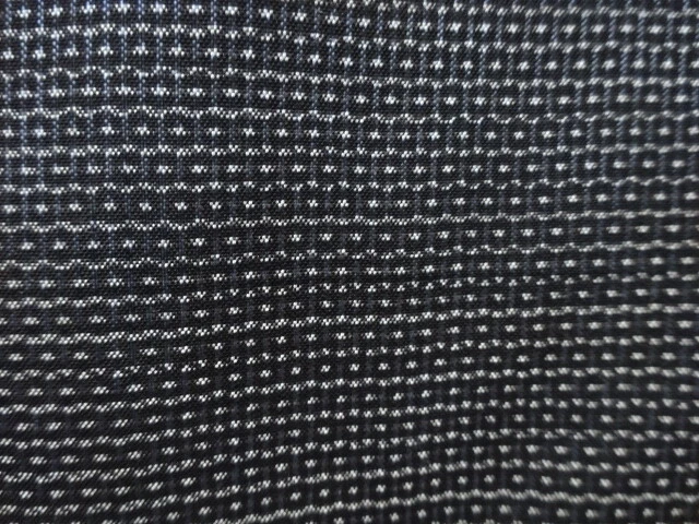 6646947: Japanese Kimono / Antique Mens Kimono / Doro Oshima Tsumugi