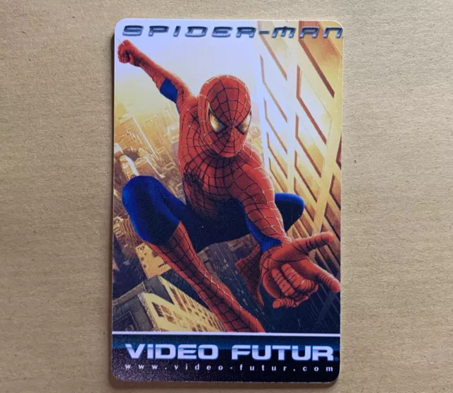 Film SPIDER-MAN Carte VIDÉO FUTUR 211 Spiderman Movie Trading Card Collector