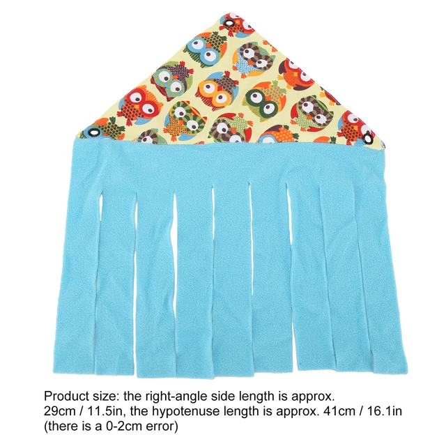Animal Corner Hideout Canvas Flanell Eckzelt Für Hamster Frettchen Chinch Fat