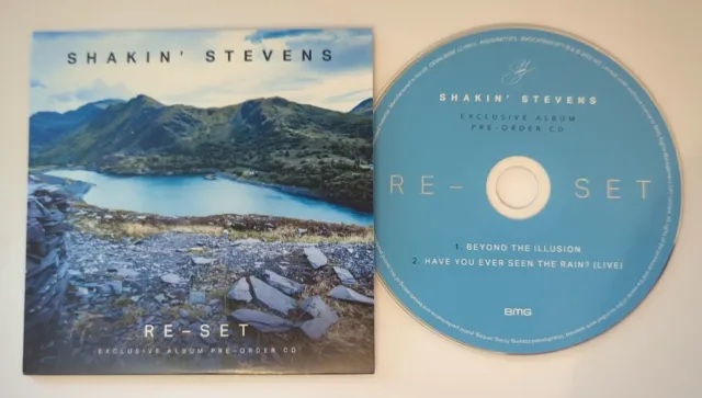 RARE Shakin' Stevens Beyond The Illusion / Have You Ever Seen The Rain (Live) CD