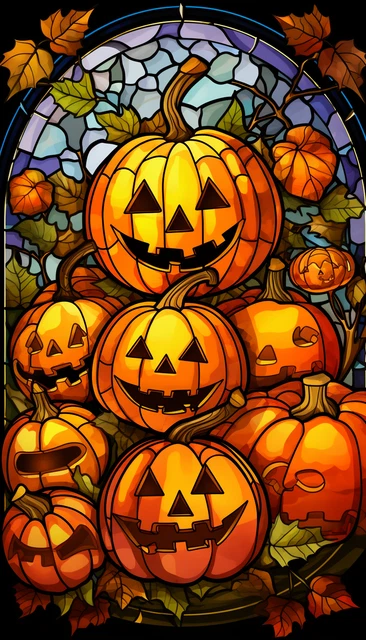 Halloween Party Window Stickers Decoration Happy Pumpkin Window Sticker Decal