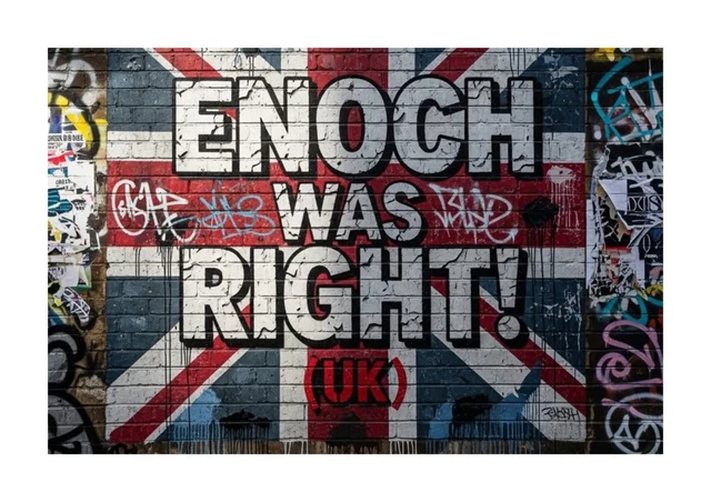 Lot 3 épingles à Revers Enoch Was Right Keep Out Union Jack, Neuves, Métal Et Plastique
