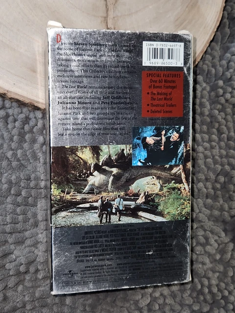 THE LOST WORLD: Jurassic Park (VHS, 2000, Collectors Edition) £7.42 ...