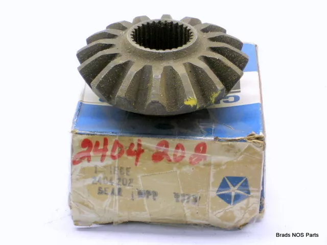 NOS MoPar 1964-68 Plymouth Chrysler Desoto Dodge  DIFFERENTIAL SIDE GEAR 2404202