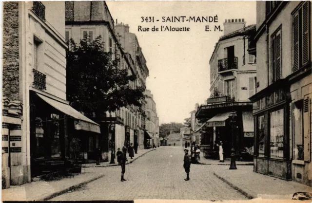 CPA Saint-Mande - Rue de l'Alouette (274974)
