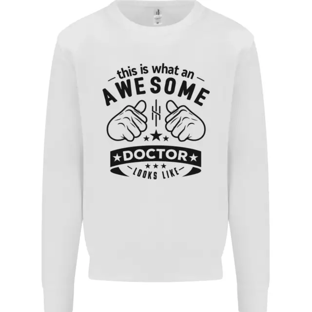 Felpa maglione per bambini An Awesome Doctor Looks Like GP divertente
