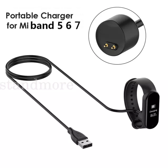 Fast Charging Cable Magnetic Watch Charger for Xiaomi Miband 5 6 7 Mi Band