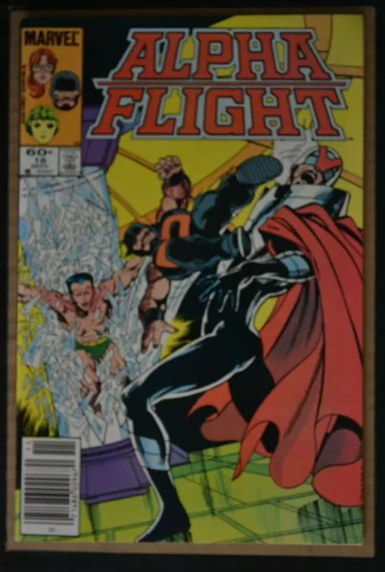 Alpha Flight # 16 : Very Fine/Near Mint : November 1984 : Marvel Comics