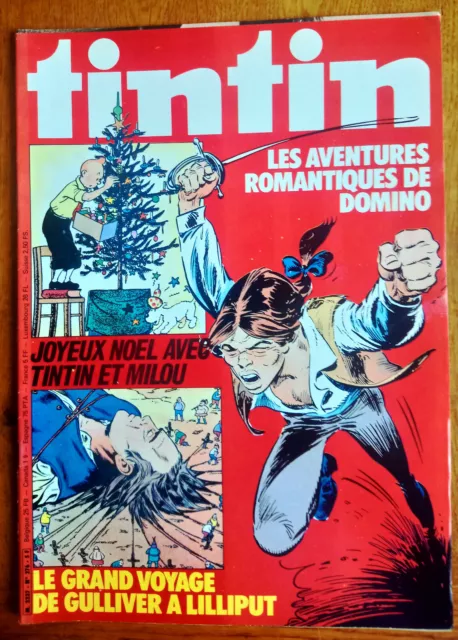 LE JOURNAL DE TINTIN  N°276 du 18/12/1980