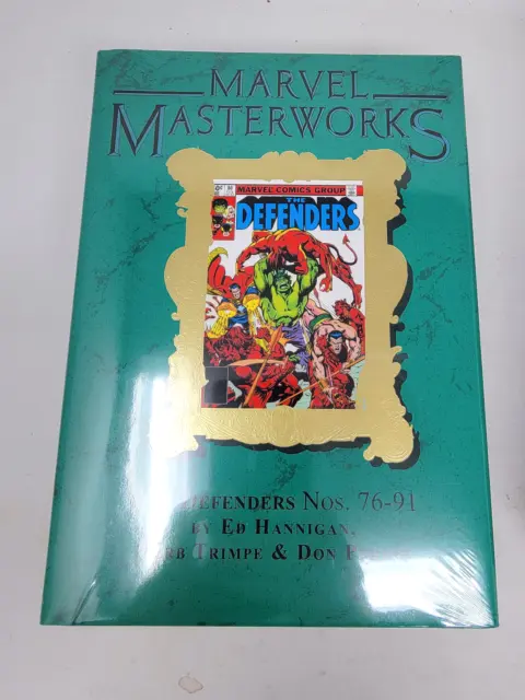 Marvel Masterworks The Defenders Vol 321 ~~ Hardcover Gold Foil Ed New Sealed