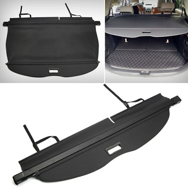 Car Rear Boot Trunk Cargo Cover Security Shield Shade Black For Mazda5 2011-2018