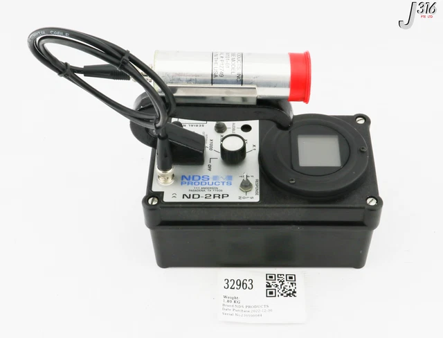 32963 Nds Products Radiation Dual Detector, Five Range W/ Probe Ew101-01 Nd-2Rp