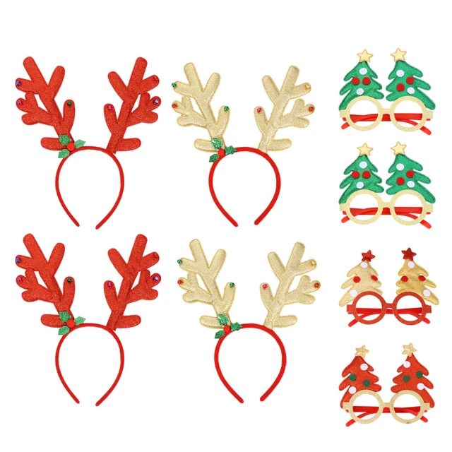 4 Sets Urlaub Partei Stirnbänder Weihnachten Party Headwear