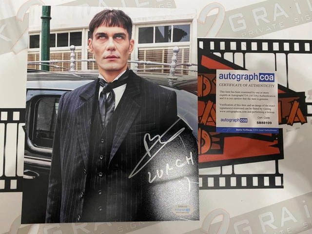 GEORGE BURCEA signed photo WEDNESDAY / LURCH 8x10 ACOA B