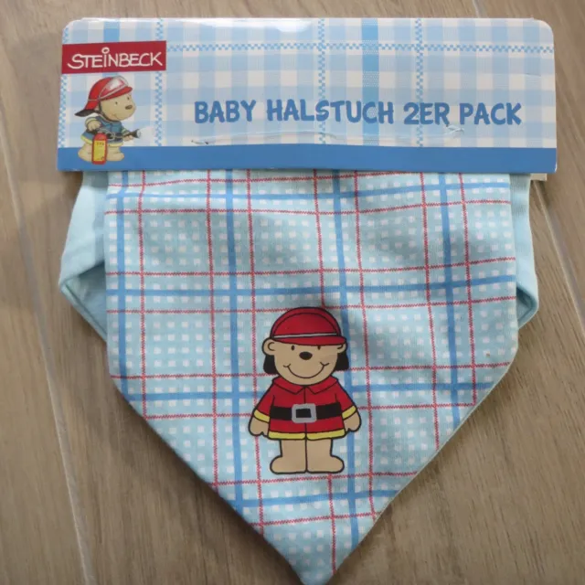 Baby Halstuch Pitzelpatz 2er-Pack Marke Steinbeck neu