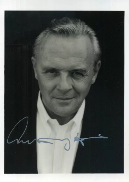 ANTHONY HOPKINS Signed Photograph - Film & TV Star Actor - preprint