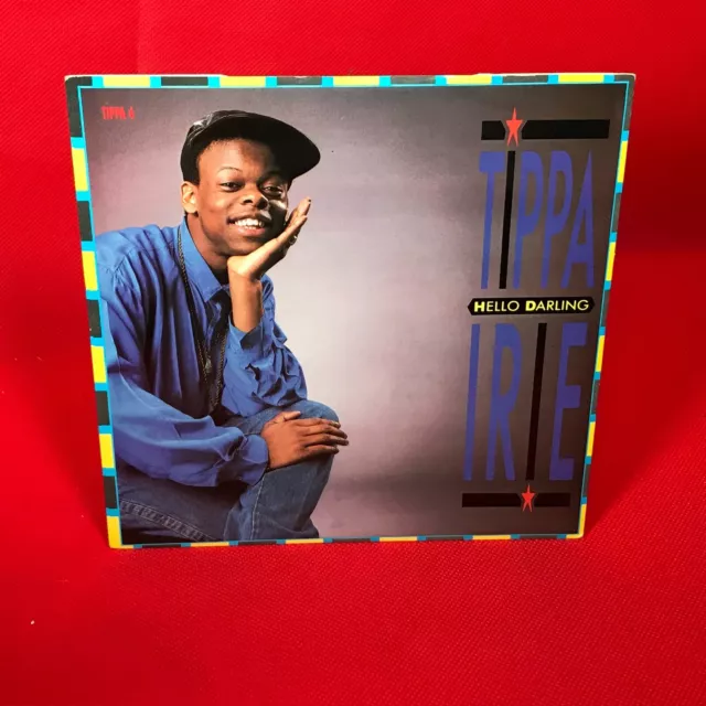 TIPPA IRIE Hello Darling 1986 UK vinyl 7" single the Saxophone Mix original B