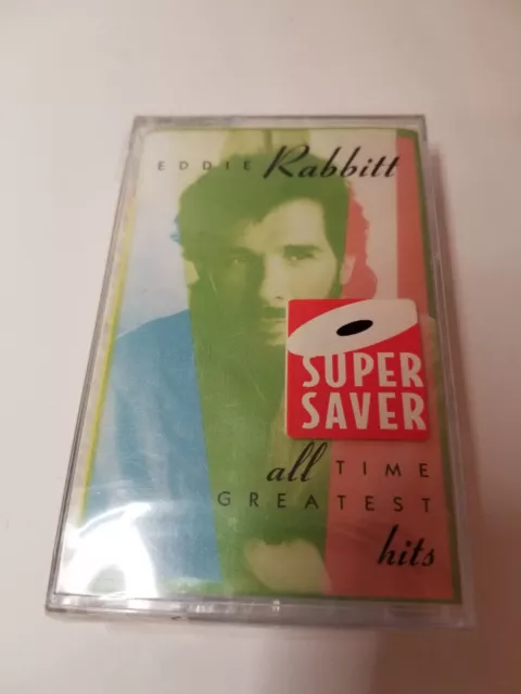 NEW Sealed EDDIE RABBITT- All Time Greatest Hits 1991 Cassette Warner Brothers