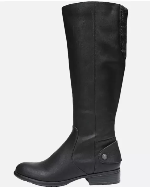 Lifestride Xandy Womens Faux Leather Tall Riding Boots Size 5