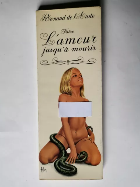 Livre couverture ASLAN R de L'Aude 1971 Pin Up TBE