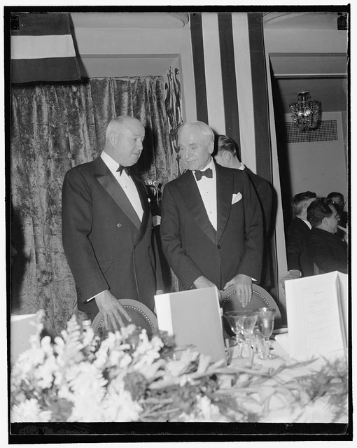 Reproduced 1938 Photo Cordell Hull Right d