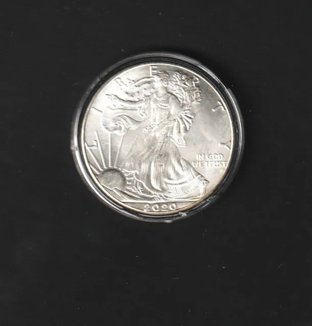 2020 American Eagle Coin 1 oz .999 Fine Silver BU