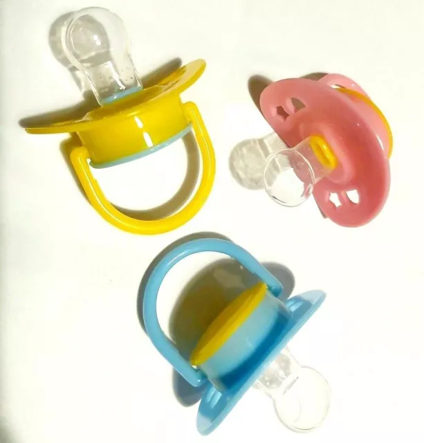 Baby Soother Pacifier Dummy BPA-Free Orthodontic Hygienic Comforting Colours