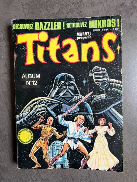 TITANS ALBUM/RELIURE N°12 (N°34, 35, 36) année 1982 LUG/SEMIC