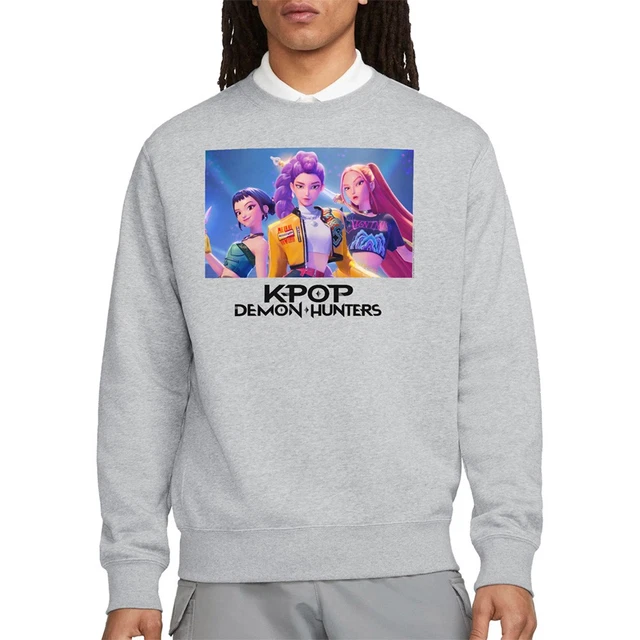Sweatshirt KPop Demon Hunters - Licence Officielle Huntrix Huntr/X - Coupe Classique 241g
