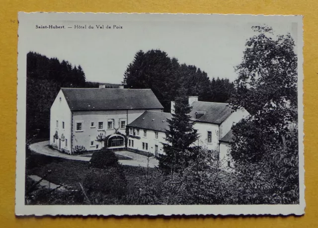 ET491) CPSM BELGIQUE SAINT HUBERT hotel du Val de Poix - V. Mathurin