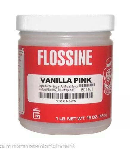 Fairy Floss Flossine tub USA MADE Enough 5000 sticks Any machine flossinne candy