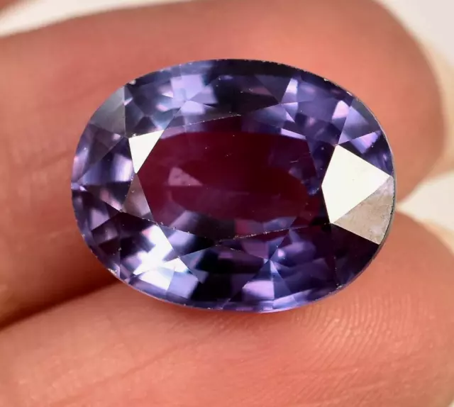 13,45 ct Alexandrite naturelle changement de couleur forme ovale certifiée...