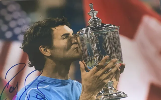 Autographe, photo dédicacée. FEDERER Roger. US OPEN 2006.