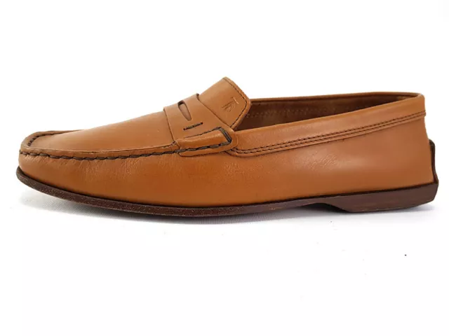 TOD S PELLE Marrone Penny Mocassini da Donna Scarpe Misura USA 5 Eu 35 EUR 123 20 PicClick IT