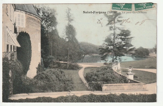 CPA St.Fargeau-Ponthierry Route de Ste-Assise FRANCE (1301042
