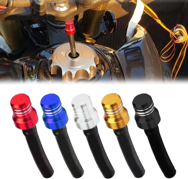 Tappo Serbatoio Carburante ATV Kit Sfiato Serbatoio Moto - 3 Valvole Universali Per Carburante Tubo Sfiato Universale - 5