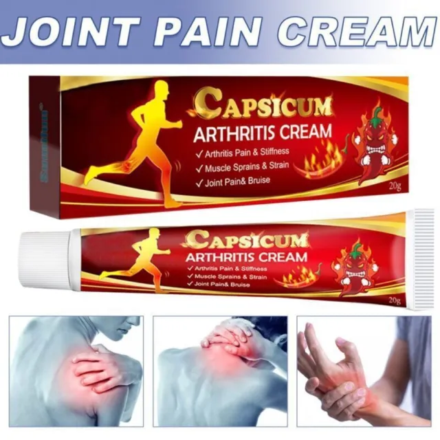 Sumifun Capsicum Arthritis Cream Hot Rheumatoid Arthritis Joint Knee Pain Relief