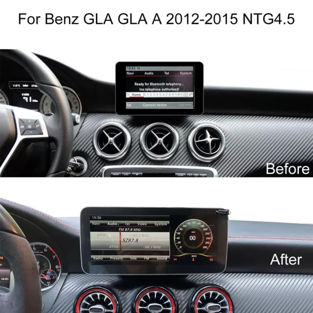 10,25" Android 13 Autoradio GPS Navi für MERCEDES BENZ A-W176 C117 X156 NTG 4.5