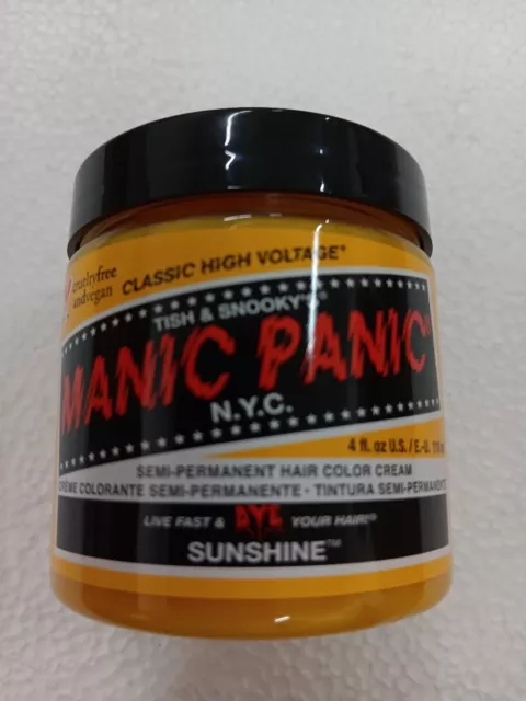 Manic Panic Classic High Voltage Semi-Permanent Hair Dye SUNSHINE-FREE SHIPPING