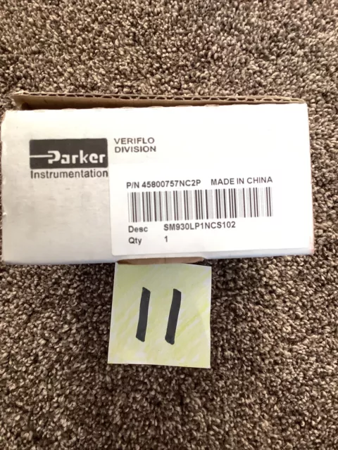 Parker SM930LP1NCS102 Veriflo Surface Mount Diaphragm Valve 45800757 140940