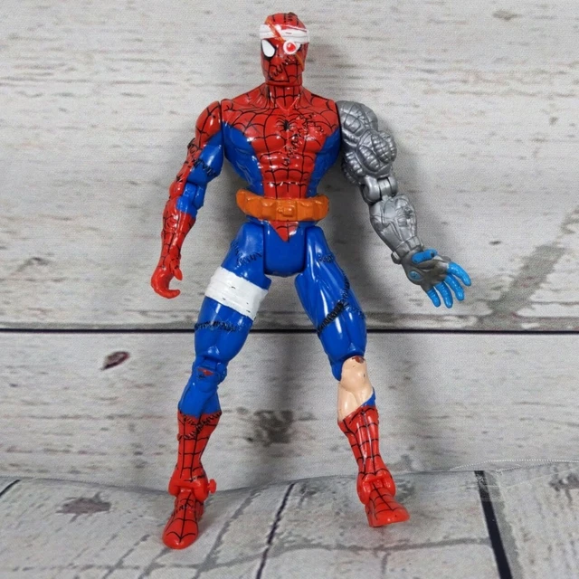 Marvel Legends Retro Vintage – Action Figure Cyborg Spider-Man Da 15 Cm, Collezione Fumetti